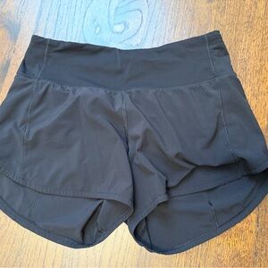 Lululemon Athletica Black Athletic Shorts